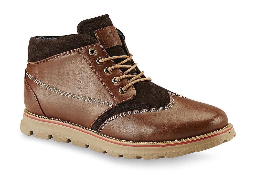 U.S. Polo Assn. Men's Mercer Chukka Boots for $18 + $6 s&h