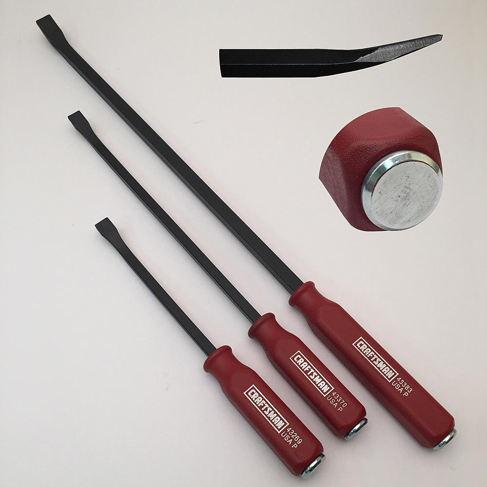 Craftsman 3-Piece Pry Bar Set w/ Strike Cap for $18 + pickup at Sears
