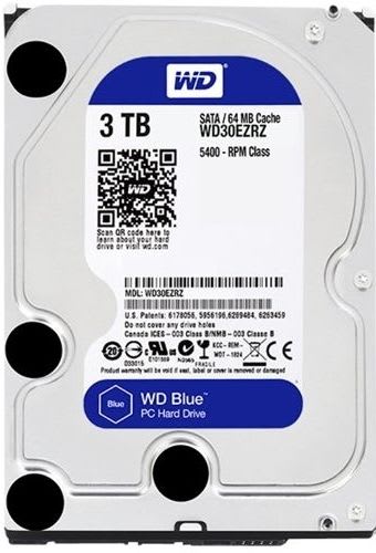 Western Digital Blue 3TB SATA 6Gbps HDD for $80 + free shipping