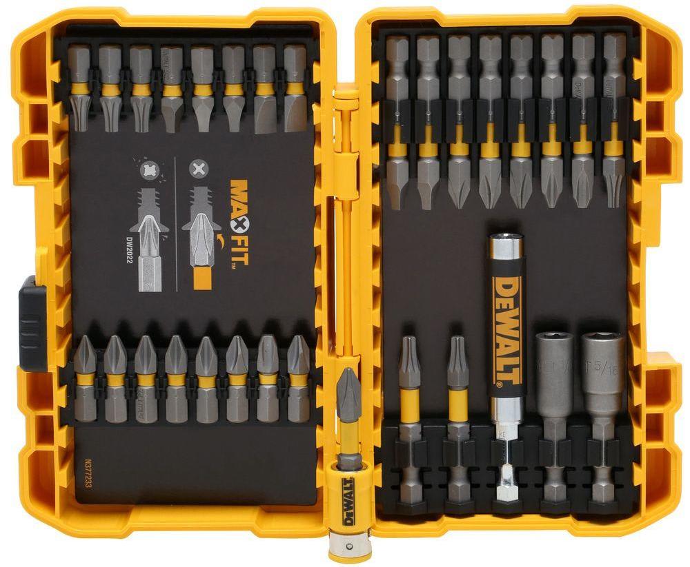 DeWalt 30-Piece Max Fit Screwdriving Set for $10 + pickup at Home Depot