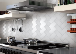 Art3d Peel and Stick Metal Tile 4-Pack for $7