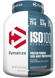 Dymatize ISO 100 Protein Powder 5-lb. Jar for $19