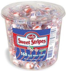 Bobs Sweet Stripes Peppermint Candy for $8 w/ $25 purchase + free shipping w/ Prime